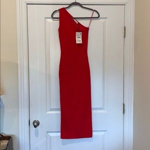 Zara Red Maxi Dress from Amsterdam